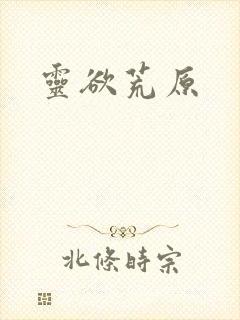 灵欲荒原封面