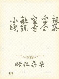 小敏家电视剧在线观看全集免费