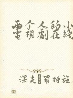 两个人的小森林电视剧在线免费看