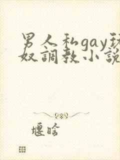 男人私gay玩奴调教小说