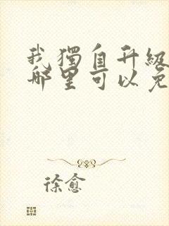 我独自升级漫画哪里可以免费封面