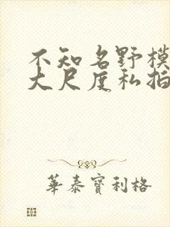 不知名野模宾馆大尺度私拍封面
