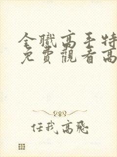 全职高手特别篇免费观看高清