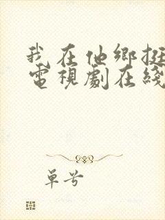 我在他乡挺好的电视剧在线播放