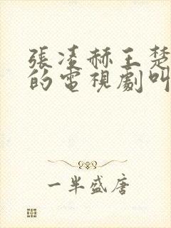 张凌赫王楚然演的电视剧叫什么名字