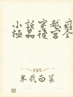 小说穿越雍正之极品后宫全文阅读