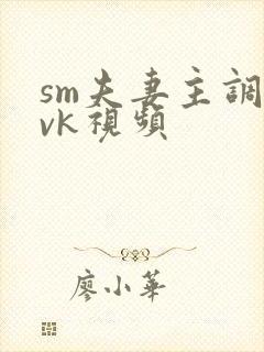 sm夫妻主调教vk视频