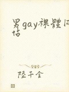 男gay裸体网站封面