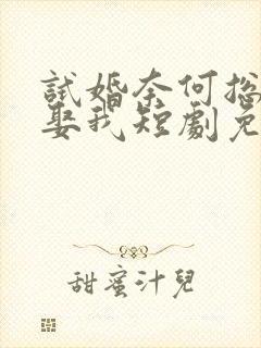 试婚奈何总裁要娶我短剧免费观看全集08封面