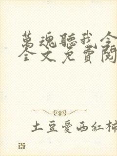 万魂听我令小说全文免费阅读