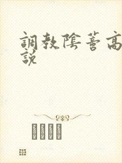 调教阴蒂高潮小说