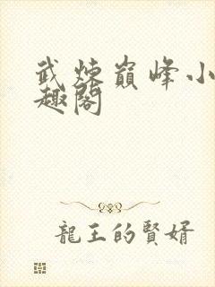 武炼巅峰小说笔趣阁