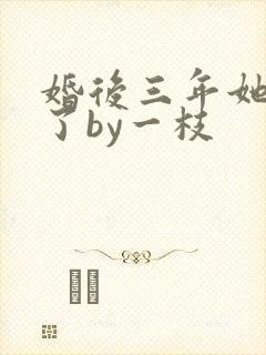 婚后三年她变心了by一枝