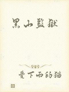 黑山监狱封面