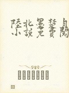 陆北墨楚月离的小说免费阅读无弹窗
