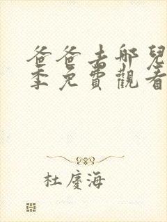 爸爸去哪儿第二季免费观看