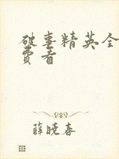 破事精英全集免费看