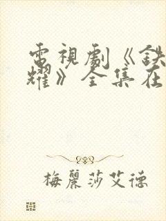 电视剧《铁血荣耀》全集在线观看