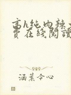 高h纯肉辣文免费在线阅读