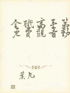 全职高手第1季免费观看动漫