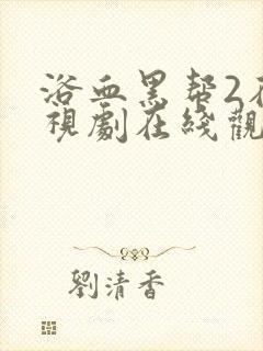 浴血黑帮2在线视剧在线观看