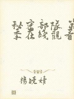 秘密部队 第3季在线观看全集免费播放封面