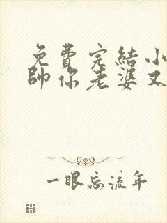 免费完结小说少帅你老婆又跑了