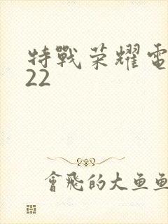 特战荣耀电视剧22封面