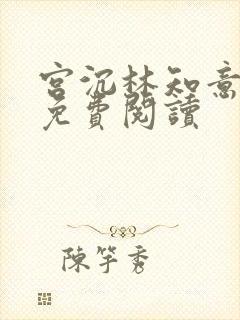 宫沉林知意全文免费阅读封面