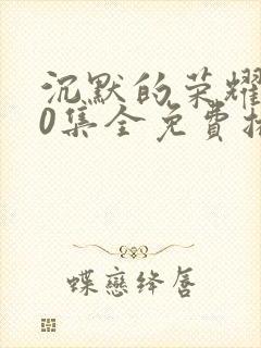 沉默的荣耀全40集全免费播放