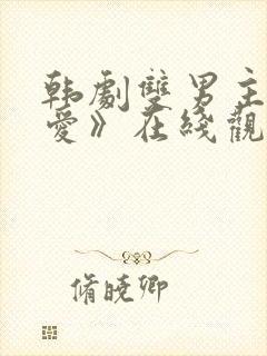 韩剧双男主《试爱》在线观看
