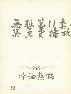 无耻第11季全集免费播放