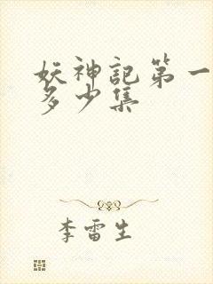 妖神记第一季有多少集