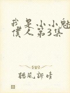 我是小小魅魔的仆人第3集封面