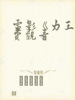 电影《力王》免费观看