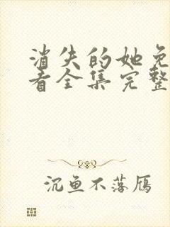 消失的她免费观看全集完整版高清封面