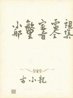 小敏家电视剧在哪里看全集
