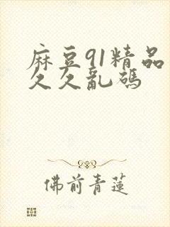 麻豆91精品久久久乱码封面