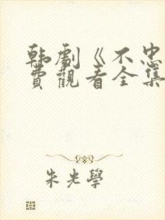 韩剧《不忠》免费观看全集