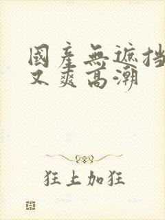 国产无遮挡又黄又爽高潮