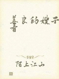 善良的嫂子哪里看封面