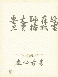鲁大师在线高清免费播放电视剧下载