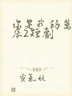 你是我的万千星辰2短剧封面