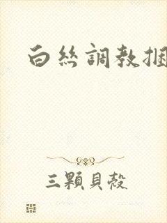 白丝调教捆绑封面
