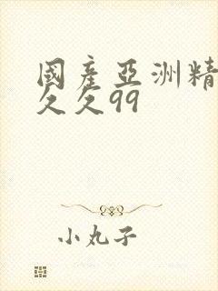 国产亚洲精品久久久99