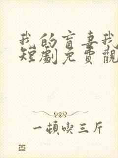 我的盲妻我的心短剧免费观看完整版