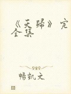《天归》完整版全集封面