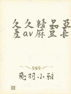 久久精品亚洲国产av麻豆长发封面