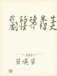 我的后半生分集剧情介绍大结局封面