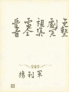 爱电视剧免费观看全集完整版